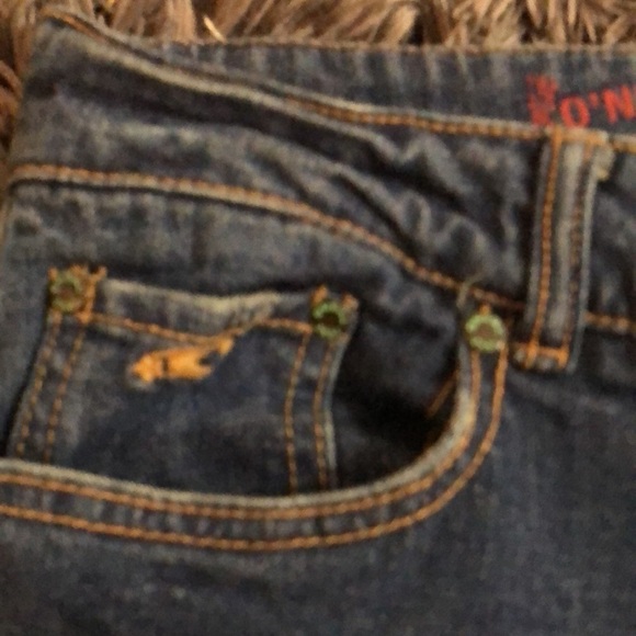 O’Neill blue denim jeans. EUC. Slight flare - Picture 2 of 7